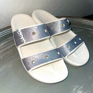 Crocs Sparkly Sandels